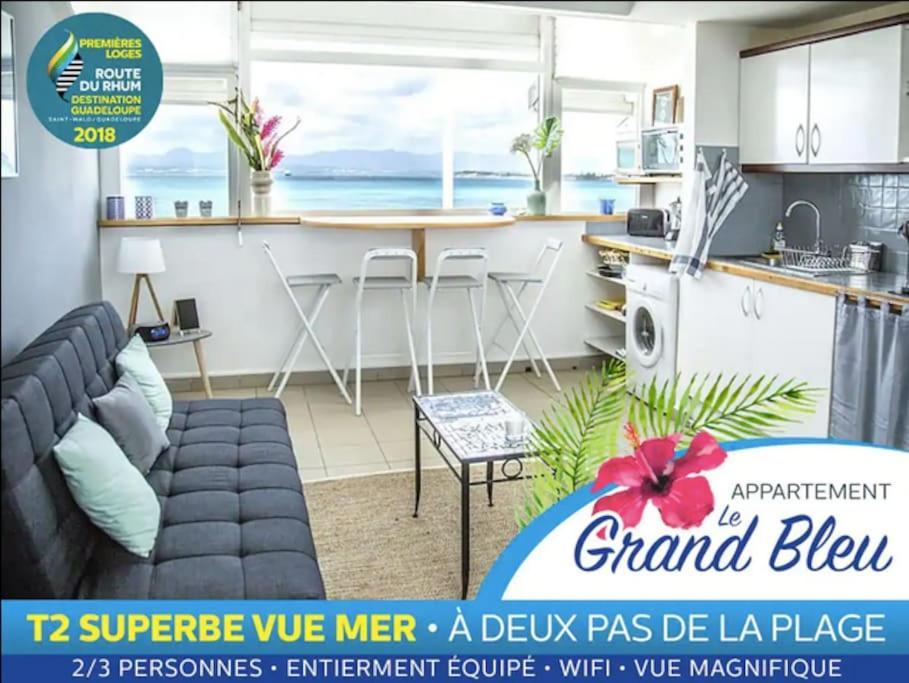 Grand Bleu-Superbe T2 Vue Mer & Acces Plage Ле-Гозье Экстерьер фото